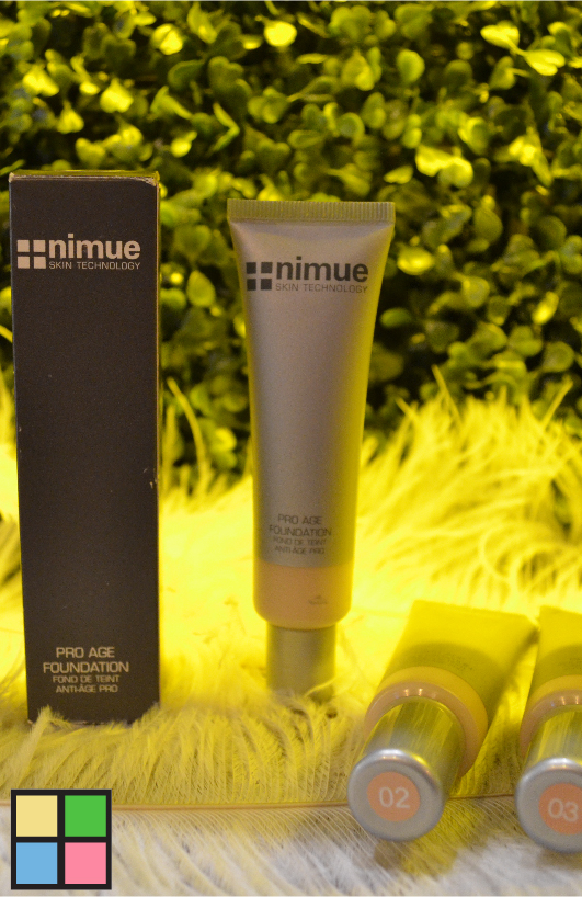 NIMUE PRO Ageing Foundation 01-02-03-04